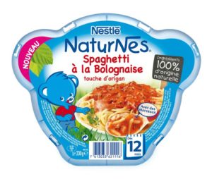 Assiette NaturNes Spaghetti à la bolognaise