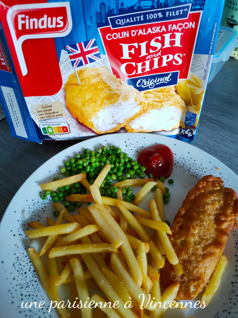 fish-and-chips 
poisson pané
recette british 
avis findus