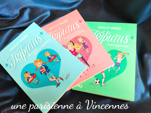 nouvelles lectures pour enfants la série les triplettes