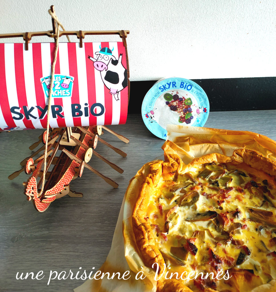 quiche au skyr
