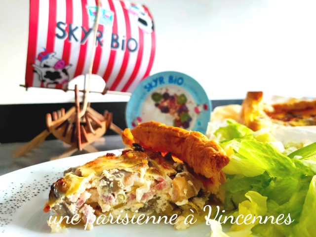 recette skyr quiche
