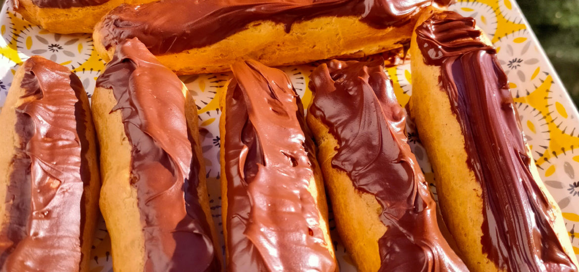 éclairs au chocolat maison