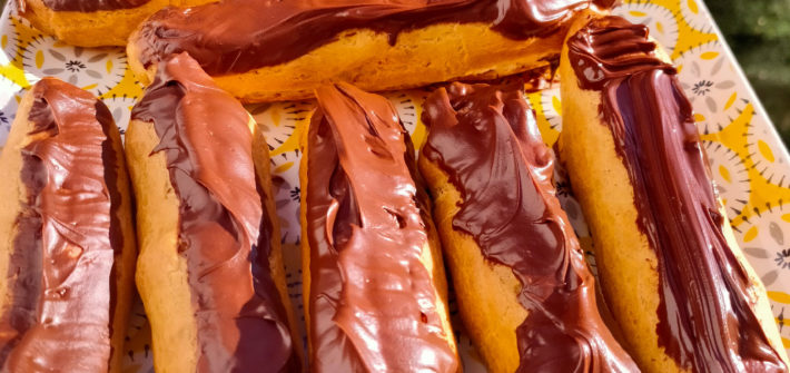 éclairs au chocolat maison