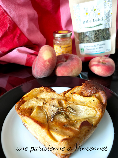 recette dessert à la pêche