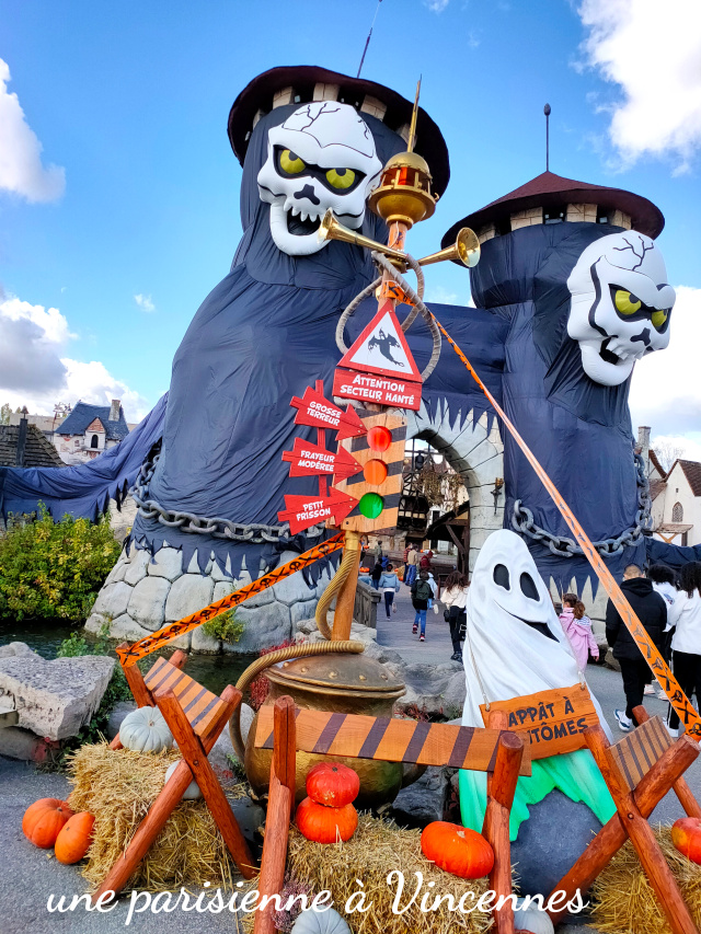 peur sur le parc asterix halloween