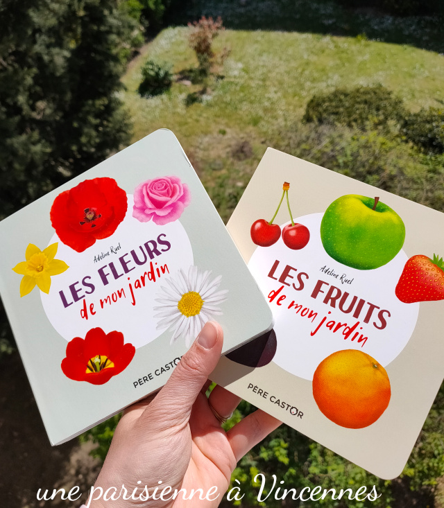 livres fruits et fleurs