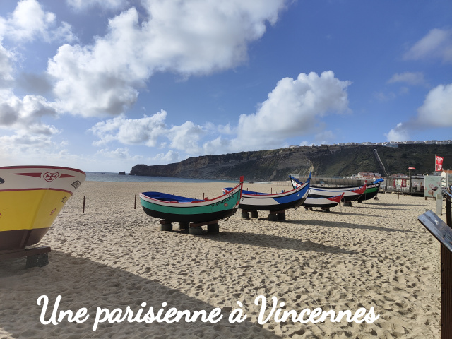 bateaux sur la plage 