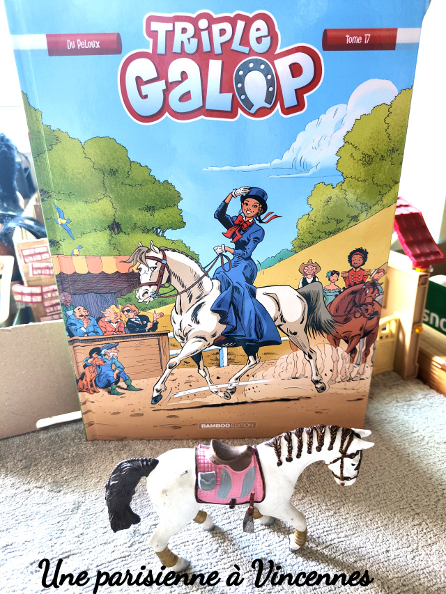 bande dessinée Triple Galop